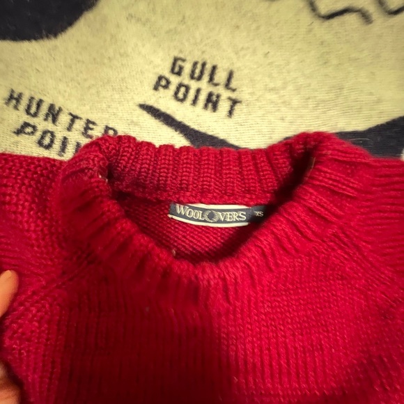 British wool fisherman sweater - Picture 3 of 12